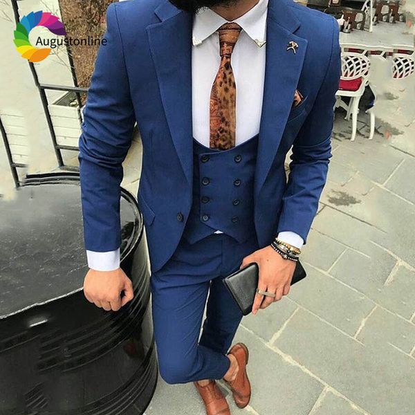 men's suits & blazers blue men wedding high street double breasted vest custom made groom tuxedo slim fit man blazer masculin, White;black
men's suits & blazers blue men wedding high street double breasted vest custom made groom tuxedo slim fit man blazer masculin, White;black