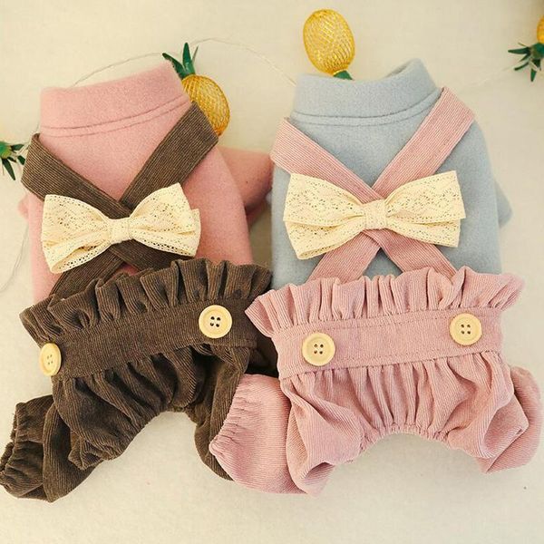 dog apparel autumn winter warm pet clothes jumpsuit for dogs cute bow thick coat princess style four feet pug costume xs-xl
dog apparel autumn winter warm pet clothes jumpsuit for dogs cute bow thick coat princess style four feet pug costume xs-xl