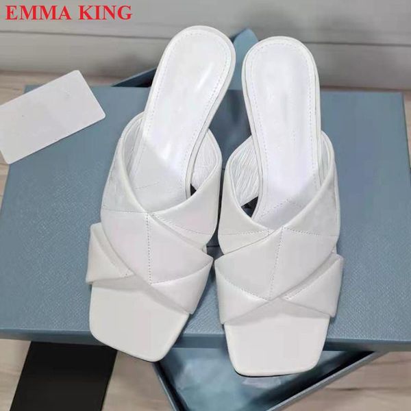 slippers cross-tied women fashion kitten heel square toe sandals genuine leather outdoor slides design shoes woman 2021, Black
slippers cross-tied women fashion kitten heel square toe sandals genuine leather outdoor slides design shoes woman 2021, Black