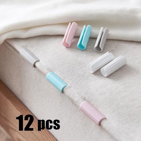 clothing & wardrobe storage 12pcs bedsheet clips plastic slip-resistant clamp quilt bed cover grippers fasteners mattress holder for sheets
clothing & wardrobe storage 12pcs bedsheet clips plastic slip-resistant clamp quilt bed cover grippers fasteners mattress holder for sheets