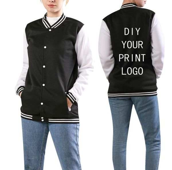 women's jackets custom baseball sport jacket coat fashion men women casual diy logo sweater uniform customized, Black;brown
women's jackets custom baseball sport jacket coat fashion men women casual diy logo sweater uniform customized, Black;brown