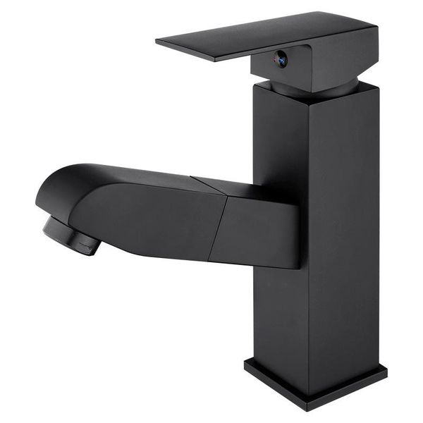 bathroom sink faucets basin full copper faucet above counter and cold pull-out black wash
bathroom sink faucets basin full copper faucet above counter and cold pull-out black wash