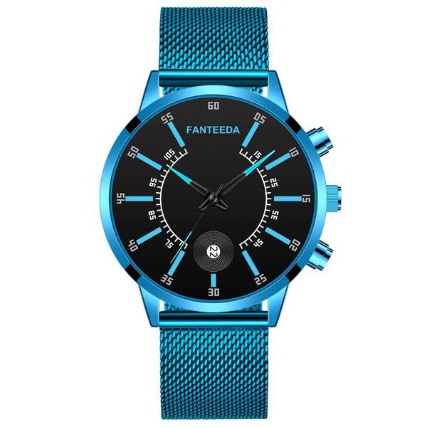 wristwatches minimalist classic blue men mesh belt ultra thin wrist watch luxury fashion business calendar stainless steel quartz watches, Slivery;brown
wristwatches minimalist classic blue men mesh belt ultra thin wrist watch luxury fashion business calendar stainless steel quartz watches, Slivery;brown