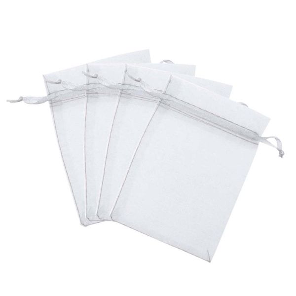gift wrap 100 pcs drawstring organza bags jewellery and candies for wedding baby shower favors mesh bag - 9x12cm (white)
gift wrap 100 pcs drawstring organza bags jewellery and candies for wedding baby shower favors mesh bag - 9x12cm (white)