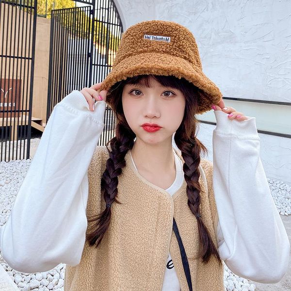 wide brim hats female lamb hair fisherman hat autumn winter models of lady plush basin hathat hand-woven warm comfortable, Blue;gray
wide brim hats female lamb hair fisherman hat autumn winter models of lady plush basin hathat hand-woven warm comfortable, Blue;gray