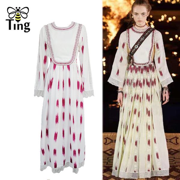 runway designer embroidery maxi dress luxury long party dresses lace patchwork vestidos fashion 210513, Black;gray
runway designer embroidery maxi dress luxury long party dresses lace patchwork vestidos fashion 210513, Black;gray