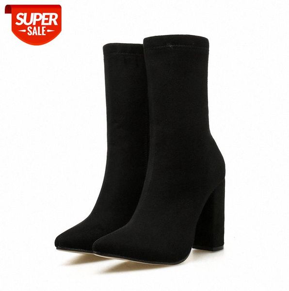 european and american large size 35-42 spot nightclub thick heel high boots children's pointed toe shoes #ut4l, Black
european and american large size 35-42 spot nightclub thick heel high boots children's pointed toe shoes #ut4l, Black