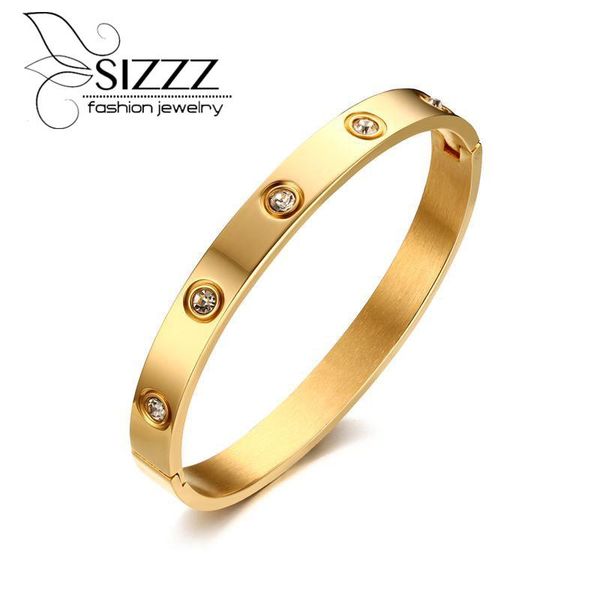 fashion 8mm wide stainless steel rhinestone bracelet&bangles for women bangle, Black
fashion 8mm wide stainless steel rhinestone bracelet&bangles for women bangle, Black