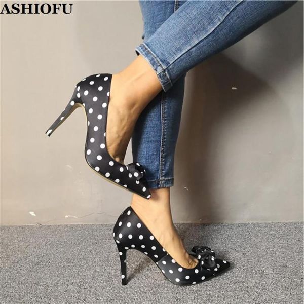 dress shoes ashiofu handmade ladies high heel pumps white-dots butterfly party prom slip-on fashion court, Black
dress shoes ashiofu handmade ladies high heel pumps white-dots butterfly party prom slip-on fashion court, Black