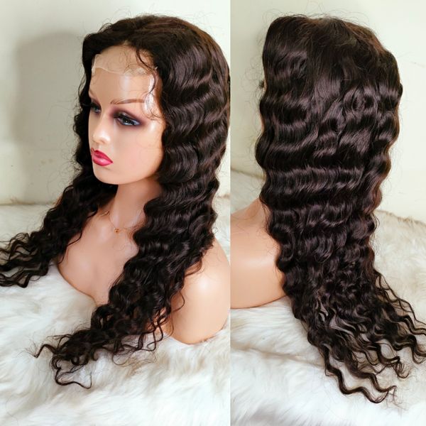 loose curly brazilian hair closure wig virgin remy unprocessed pre plucked invisible transparent lace front wigs, Black
loose curly brazilian hair closure wig virgin remy unprocessed pre plucked invisible transparent lace front wigs, Black