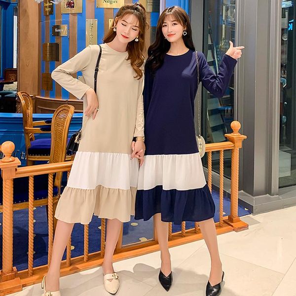 arrive spring maternity dress woman casual long sleeve large size dresses pregnant clothing md-02873, White
arrive spring maternity dress woman casual long sleeve large size dresses pregnant clothing md-02873, White