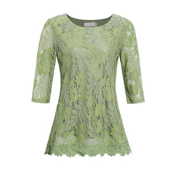 women spring summer style lace blouses shirts lady casual half sleeve flower printed lace blusas zz0333, White
women spring summer style lace blouses shirts lady casual half sleeve flower printed lace blusas zz0333, White
