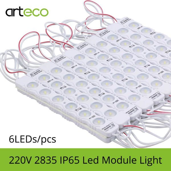20pcs/lot ac 220v led module 2835 6leds ip65 waterproof modules for injection lens super bright advertising light
20pcs/lot ac 220v led module 2835 6leds ip65 waterproof modules for injection lens super bright advertising light