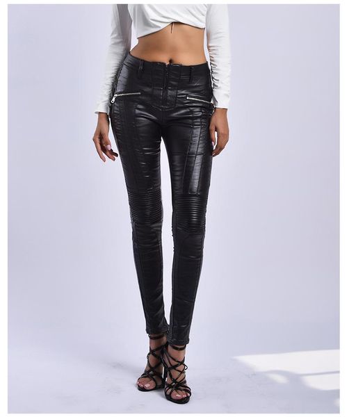 women's pants & capris 2021 winter and autumn womens pu leather skinny black female pencil full length personality velvet trousers j266, Black;white
women's pants & capris 2021 winter and autumn womens pu leather skinny black female pencil full length personality velvet trousers j266, Black;white