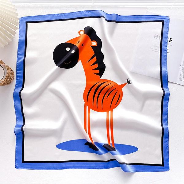 scarves four seasons women tie-dye plain weave print silk scarf pony pattern decoration square headband, Blue;gray
scarves four seasons women tie-dye plain weave print silk scarf pony pattern decoration square headband, Blue;gray