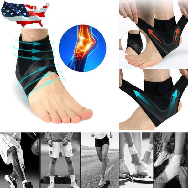 adjustable ankle foot support elastic brace guard football basketball sock athletic tape bandage ankle 31, Blue;black
adjustable ankle foot support elastic brace guard football basketball sock athletic tape bandage ankle 31, Blue;black