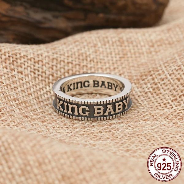 cluster rings s925 sterling silver ring personality fashion jewelry retro hand-carved letters punk men's 2021, Golden;silver
cluster rings s925 sterling silver ring personality fashion jewelry retro hand-carved letters punk men's 2021, Golden;silver