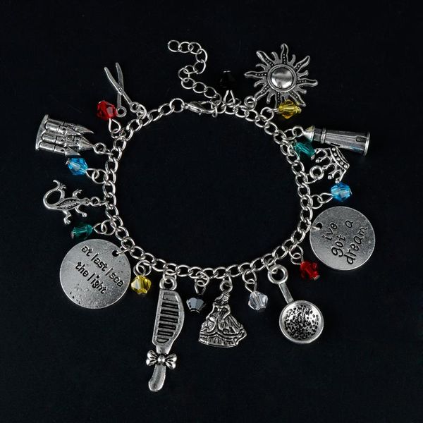 link, chain dongsheng tangled bracelets & bangles with crown comb scissors castle gecko accessories for women girl christmas gift-2, Black
link, chain dongsheng tangled bracelets & bangles with crown comb scissors castle gecko accessories for women girl christmas gift-2, Black