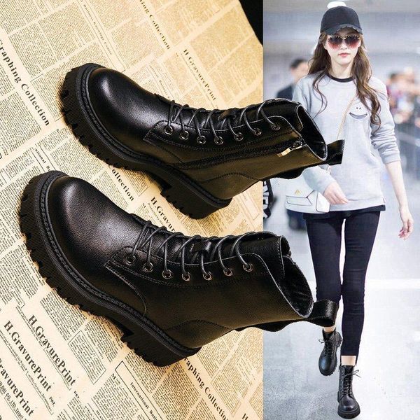 boots 2021 black platform combat ankle for women lace up buckle strap woman shoes winter biker fashion korean version
boots 2021 black platform combat ankle for women lace up buckle strap woman shoes winter biker fashion korean version