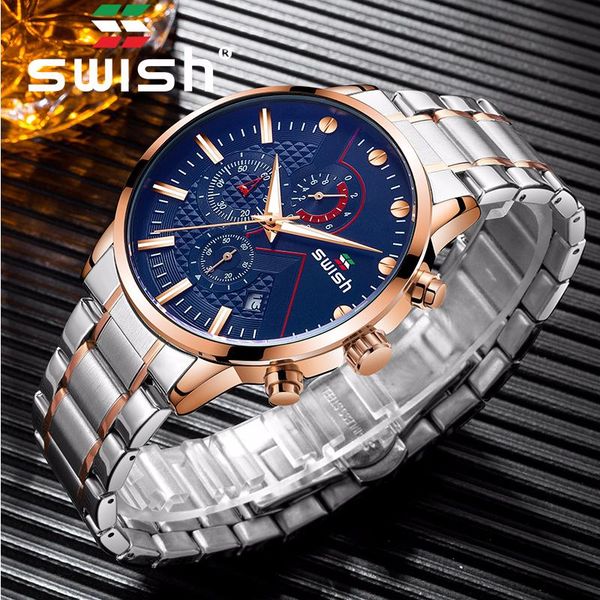 wristwatches swish rose gold watch waterproof chronograph men fashion business military wristwatch sports quartz watches relojes hombre 2021, Slivery;brown
wristwatches swish rose gold watch waterproof chronograph men fashion business military wristwatch sports quartz watches relojes hombre 2021, Slivery;brown