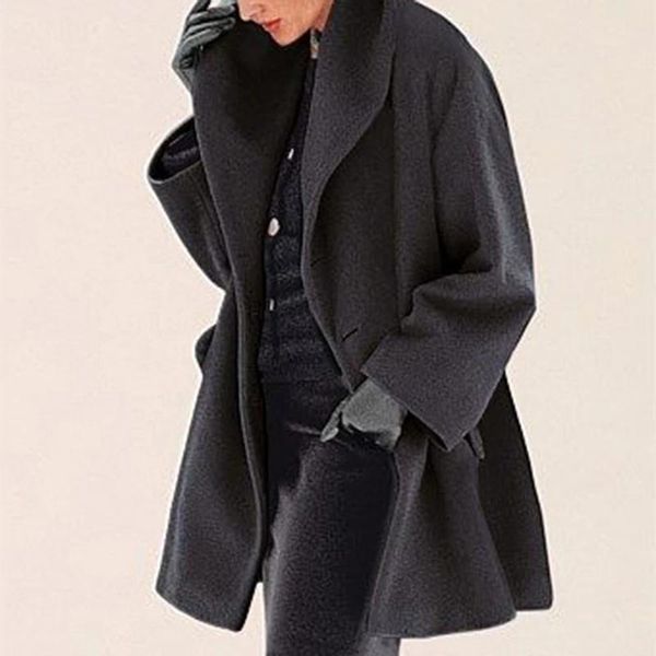 women's wool & blends sondr winter coat short time nizi multi-color loose comfortable warm drop-shoulder design sale, Black
women's wool & blends sondr winter coat short time nizi multi-color loose comfortable warm drop-shoulder design sale, Black