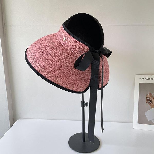 wide brim hats summer for women beach hat raffia design panama woman a must-have item fashionable sun, Blue;gray
wide brim hats summer for women beach hat raffia design panama woman a must-have item fashionable sun, Blue;gray
