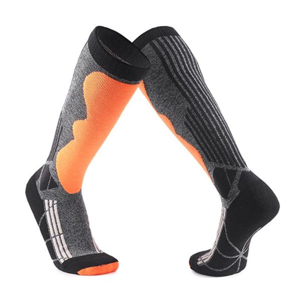 sports socks men women elastic cushion ski winter sweat wicking thick snowboarding outdoor hiking knee high warm thermal, Black
sports socks men women elastic cushion ski winter sweat wicking thick snowboarding outdoor hiking knee high warm thermal, Black