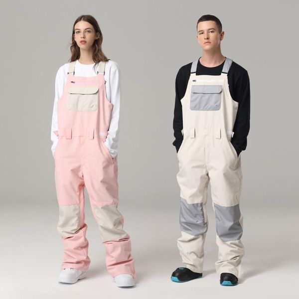 skiing pants couple overalls ski windproof waterproof wearable one-piece suit outdoor color matching feet expandable clothing
skiing pants couple overalls ski windproof waterproof wearable one-piece suit outdoor color matching feet expandable clothing