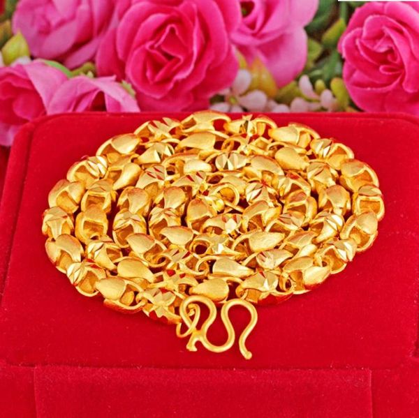 chains not fade men 24k lantern necklace real yellow solid gold plated men's 7mm birthday jewelry vintage necklcaes, Silver
chains not fade men 24k lantern necklace real yellow solid gold plated men's 7mm birthday jewelry vintage necklcaes, Silver