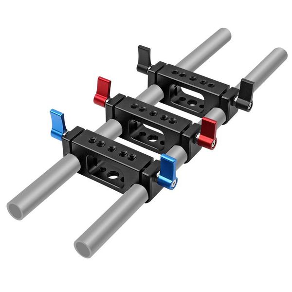 15mm rod rig clamp double holes 1/4 3/8 thread telepo lens holder support rail pography system for dlsr camera cage parts lighting & studio
15mm rod rig clamp double holes 1/4 3/8 thread telepo lens holder support rail pography system for dlsr camera cage parts lighting & studio