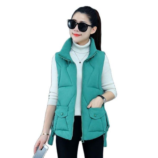 women's vests 2021 autumn winter cotton vest women sleeveless female jacket ladies casual waistcoat slim fit warm coat plus size c, Black;white
women's vests 2021 autumn winter cotton vest women sleeveless female jacket ladies casual waistcoat slim fit warm coat plus size c, Black;white