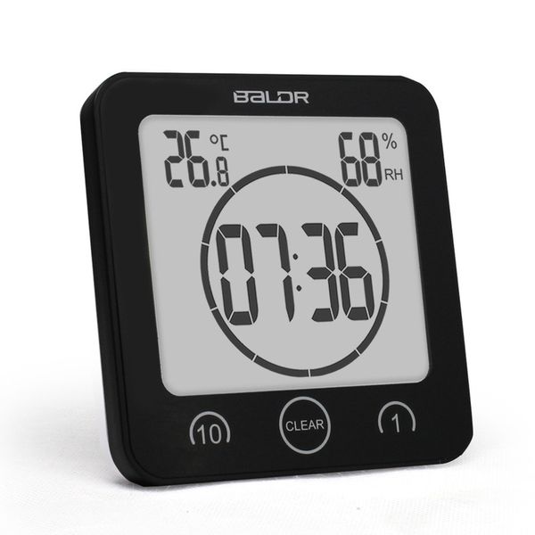 thermometers baldr bathroom clock indoor fashion household bathroom temperature and humidity meter household alarm clock
thermometers baldr bathroom clock indoor fashion household bathroom temperature and humidity meter household alarm clock