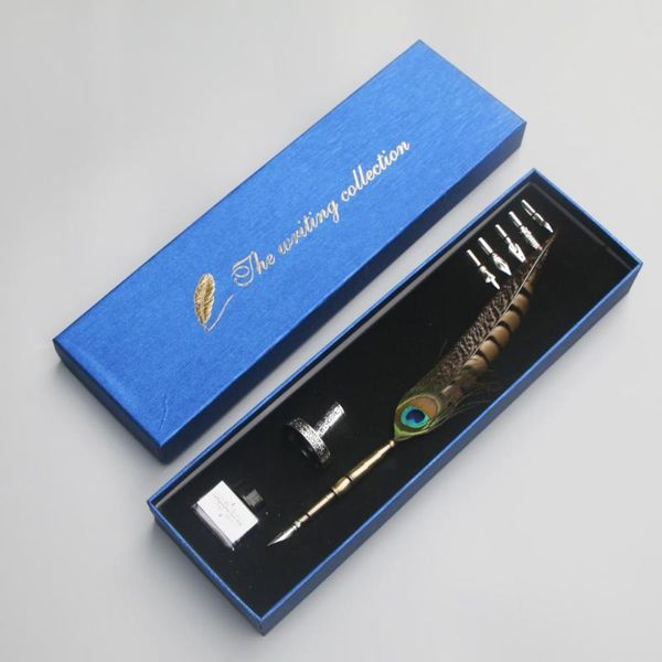 the feather pen gift box english retro style of calligraphy with water students stationery law teachers fountain pens
the feather pen gift box english retro style of calligraphy with water students stationery law teachers fountain pens