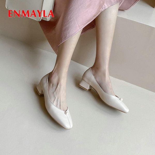 dress shoes enmayla microfiber round toe casual slip-on square heel women high heels classics 2021 pumps pearl size 34-43, Black
dress shoes enmayla microfiber round toe casual slip-on square heel women high heels classics 2021 pumps pearl size 34-43, Black