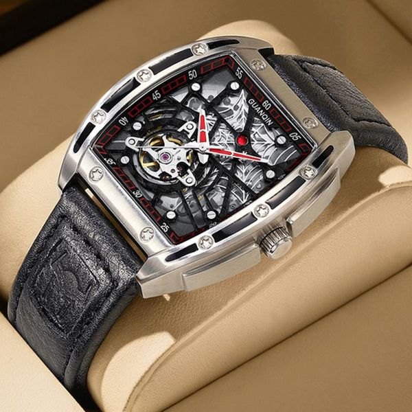 wristwatches men mechanical automatic watch luxury military skeleton black sapphire watches japanese miyota movment, Slivery;brown
wristwatches men mechanical automatic watch luxury military skeleton black sapphire watches japanese miyota movment, Slivery;brown