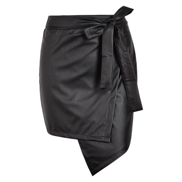 faux pu leather skirt women high waist bodycon zip belt irregular mini short elegant fashion office pencil d30 skirts, Black
faux pu leather skirt women high waist bodycon zip belt irregular mini short elegant fashion office pencil d30 skirts, Black