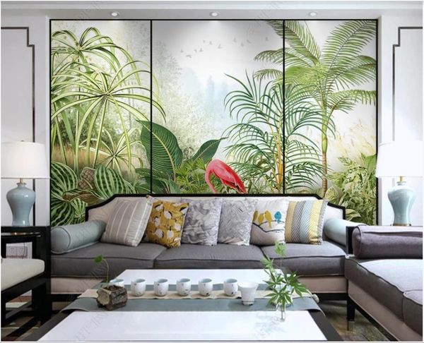 custom po wallpaper for walls 3 d murals modern tropical plant fresh tv background wall mural living room decoration wallpapers
custom po wallpaper for walls 3 d murals modern tropical plant fresh tv background wall mural living room decoration wallpapers