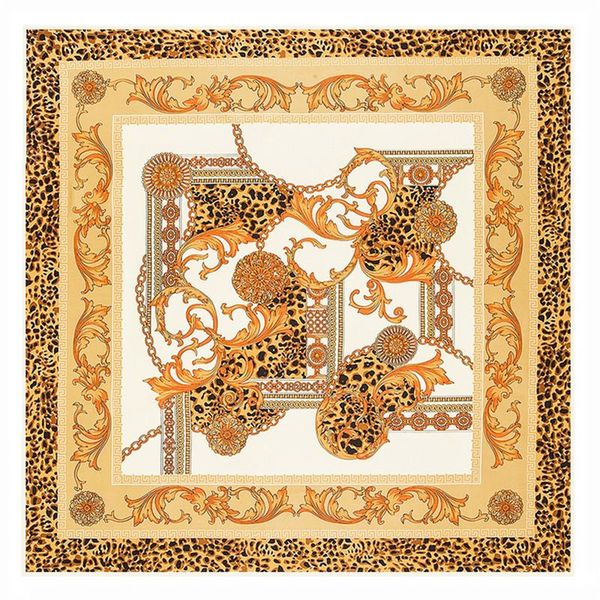 scarves 100cm silk scarf women fashion leopard print design satin large square lady twill shawl bandana fj317, Blue;gray
scarves 100cm silk scarf women fashion leopard print design satin large square lady twill shawl bandana fj317, Blue;gray
