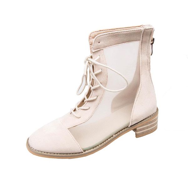 boots fashion women cool square heels summer woman shoes round toe zip up solid mid calf breathable mesh, Black
boots fashion women cool square heels summer woman shoes round toe zip up solid mid calf breathable mesh, Black