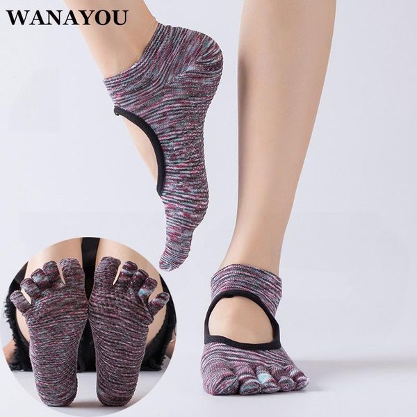 women cotton five-finger yoga socks,anti-slip ballet dance pilates fitness socks,breathable backless gym sports socks, Black
women cotton five-finger yoga socks,anti-slip ballet dance pilates fitness socks,breathable backless gym sports socks, Black