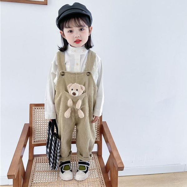 jumpsuits 2021 autumn arrival girls fashion cartoon bear overalls kids corduroy, Blue
jumpsuits 2021 autumn arrival girls fashion cartoon bear overalls kids corduroy, Blue