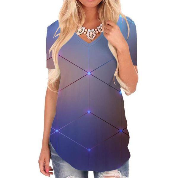 women's t-shirt giyu brand geometry women cube shirt print abstract v-neck tshirt t-shirts 3d womens clothing fashion, White
women's t-shirt giyu brand geometry women cube shirt print abstract v-neck tshirt t-shirts 3d womens clothing fashion, White