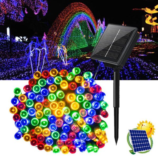 strings led solar holiday decoration string light garden outdoor water colorproof 200 heads 8 functions
strings led solar holiday decoration string light garden outdoor water colorproof 200 heads 8 functions