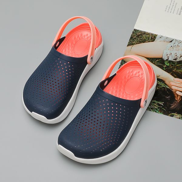 men beach sandals hole shoes lightweight breathable casual slippers swimming walking anti-slip flip flops soft sandals, Black
men beach sandals hole shoes lightweight breathable casual slippers swimming walking anti-slip flip flops soft sandals, Black