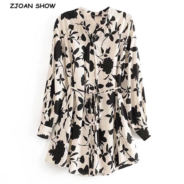 contrast color flower print lacing up tie bow sashes women shirt elegant long sleeve single breasted buttons blouse ol 210429, White
contrast color flower print lacing up tie bow sashes women shirt elegant long sleeve single breasted buttons blouse ol 210429, White