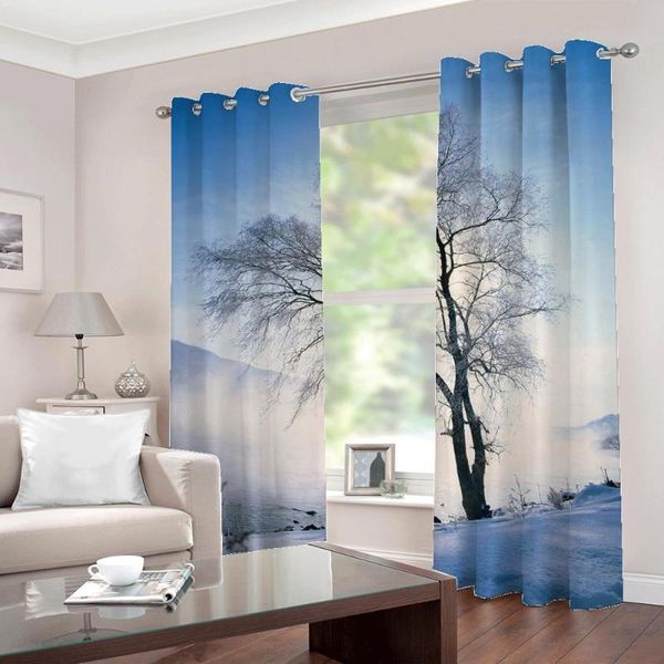curtain & drapes po custom black and white big tree snow scene forest for living room bedroom polyester fabric sets 2 panels with hooks
curtain & drapes po custom black and white big tree snow scene forest for living room bedroom polyester fabric sets 2 panels with hooks