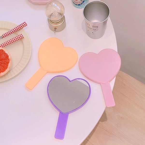 mirrors 1pc exquisite makeup mirror small handle cosmetic portable heart hair groomer gifts for woman vanity
mirrors 1pc exquisite makeup mirror small handle cosmetic portable heart hair groomer gifts for woman vanity