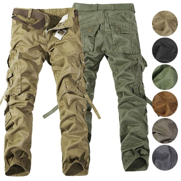 military tactical pants men multi-pocket washed overalls loose cotton trousers,size 28-42 men's, Black
military tactical pants men multi-pocket washed overalls loose cotton trousers,size 28-42 men's, Black