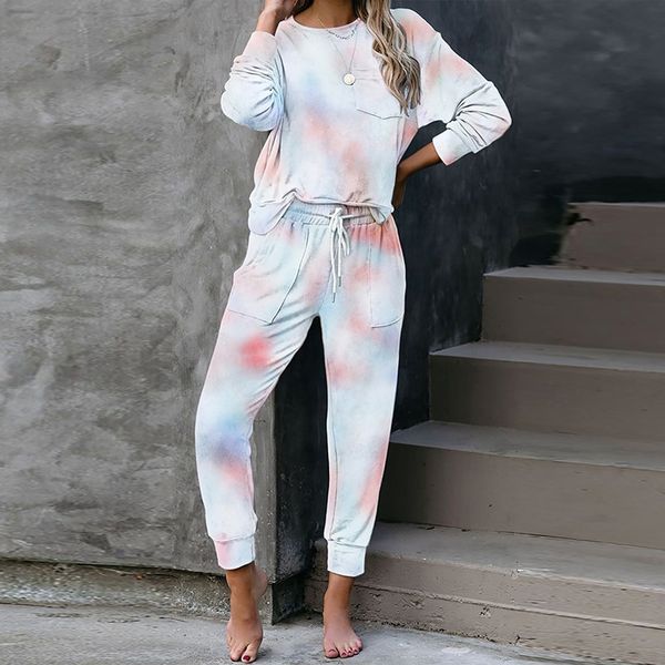 20212021 autumn tie dye pajama set women sleep wear sleepwear set pjs womens pajamas set lounge wear sleeping women nightwear, Black;red
20212021 autumn tie dye pajama set women sleep wear sleepwear set pjs womens pajamas set lounge wear sleeping women nightwear, Black;red