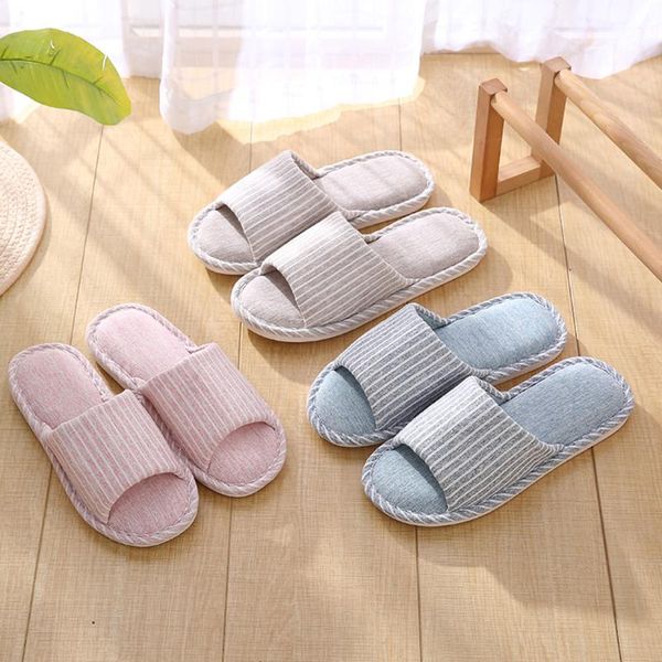 slippers women's fashion casual couples household anti-skid striped indoor shoes women flip flops sandalias mujer, Black
slippers women's fashion casual couples household anti-skid striped indoor shoes women flip flops sandalias mujer, Black